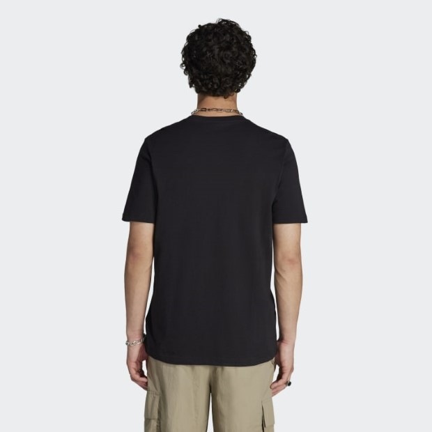 グラフィック カモ柄 シュータンラベル 半袖Tシャツ ブラック ｜すべて