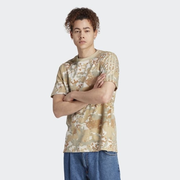 メンズ グラフィック カモ柄Tシャツ サバンナ｜すべての商品｜meister