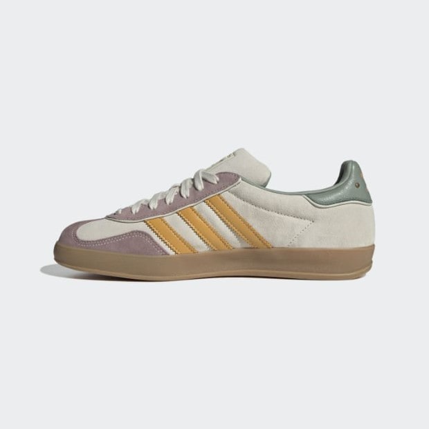 ★関税込★adidas★GAZELLE INDOOR ガゼル★22-30cm★Alumina★ ガゼル インドア / GAZELLE INDOOR オフホワイト×アルミナ×プリ