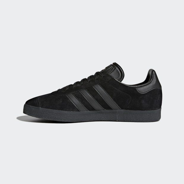 adidas Gazelle ブラック スニーカー ガゼル GAZELLE eoz88 コアブラック×コアブラック ｜シューズ
