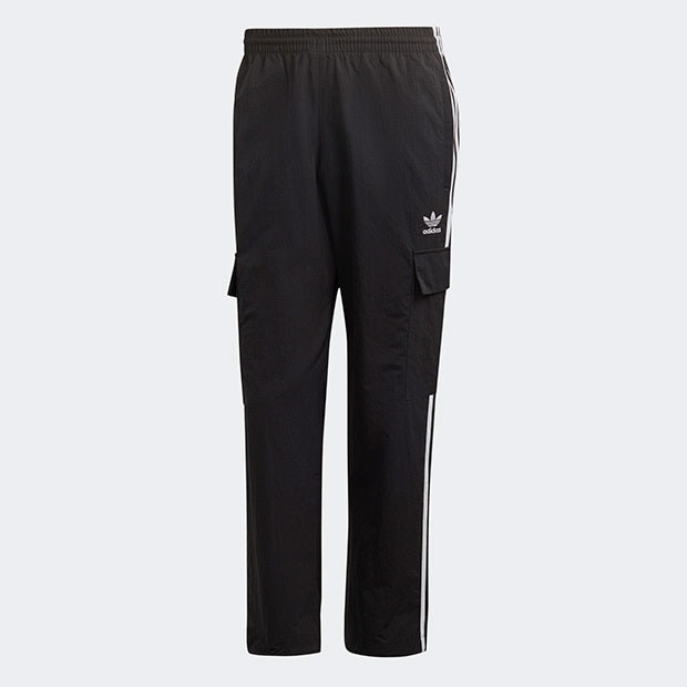新品3XL Adidas 3ストライプ ワークパンツ ブラック　IX7082 アディダス スリーストライプス パック ルーズフィット