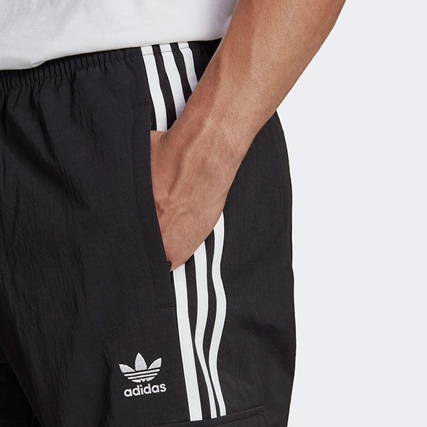 adidas ラガーパンツ ブラックサイズO アディダス adidas ジュニア ツイルロングパンツ U CE カーゴ
