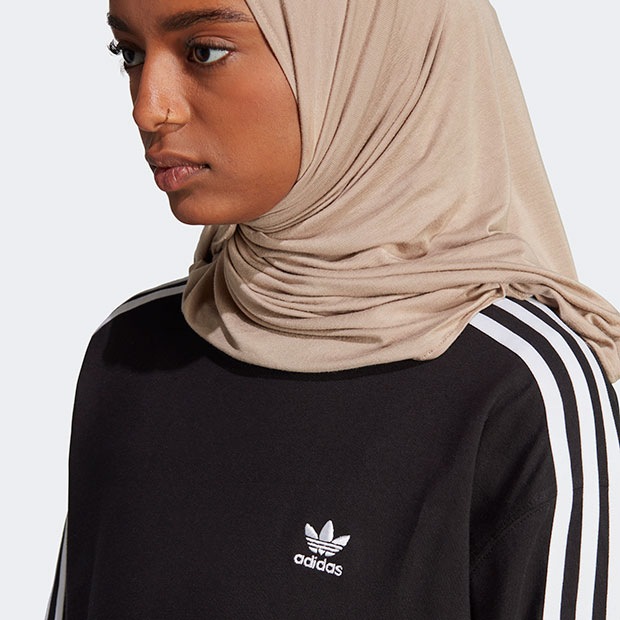 レディース アディカラー クラシックス 長袖Tシャツ ブラック