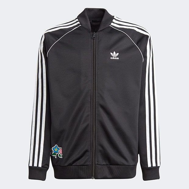 ジュニア アディダスオリジナルス×ハローキティ SST トップ　ブラック　