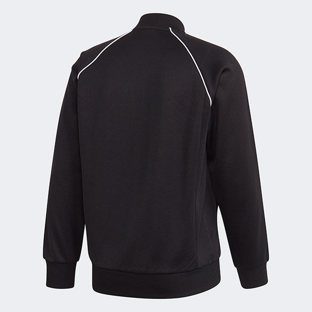 Adidas Mens Small Primeblue SST Track Jacket Black GF0198