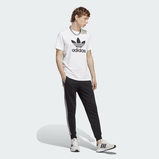 パンツ S アディカラー クラシックス 3ストライプパンツ ブラック ｜すべての