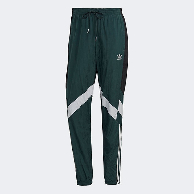 adidas Rekive ジャージパンツ　トラックパンツ　Lサイズ セール】アディダス Rekive トレフォイル 総柄プリント トラック