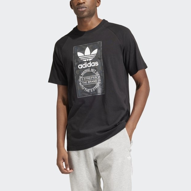 カモ柄 シュータン Tシャツ ブラック ｜アパレル,シャツ