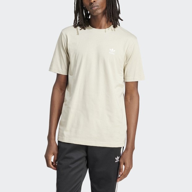 トレフォイル エッセンシャルズ 半袖Tシャツ パテグレー