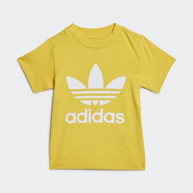 ジュニア トレフォイル Tシャツ　ボールドゴールド　