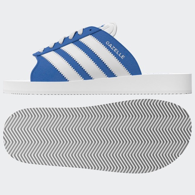 レディース ガゼル ビーチ GAZELLE BEACH nqz22　ブルーバード×フットウェアホワイト　