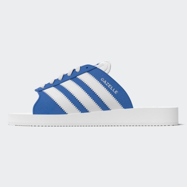 ★人気【ADIDAS】GAZELLE BEACH★22.5-30.5cm★サンダル★Blu.e レディース ガゼル ビーチ GAZELLE BEACH nqz22 ブルーバード