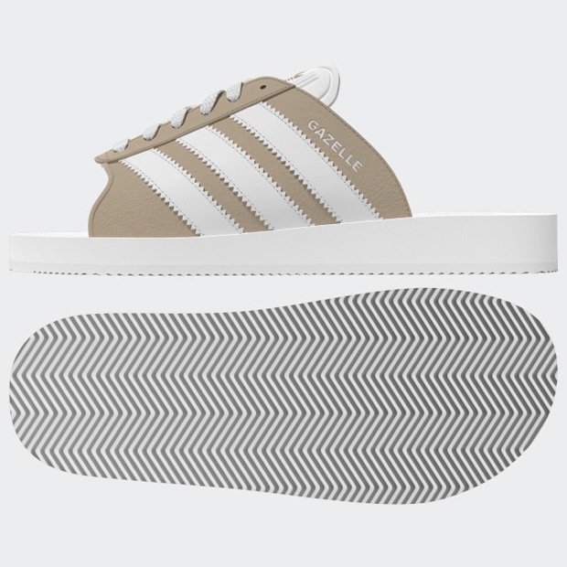 レディース ガゼル ビーチ GAZELLE BEACH nqz22　マジックベージュ×フットウェアホワイト　