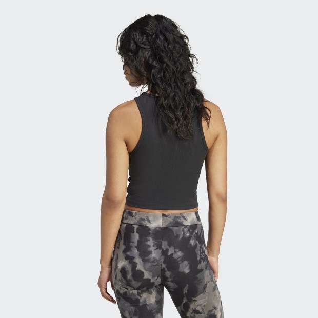 ★adidas/エッセンシャル リップ タンク ドレス★ レディース エッセンシャルズ リブ タンクトップ ワンダー