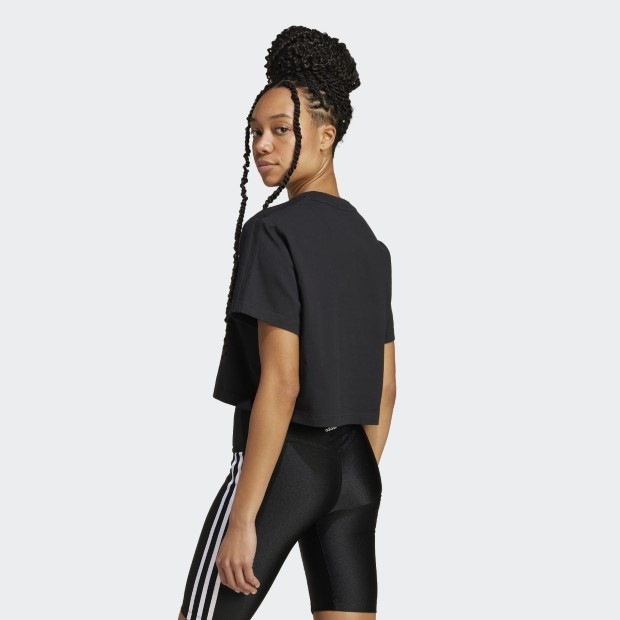 正品 adidas FIREBIRD TEE アディダス 半袖クロップ Tシャツ adidas tシャツ ファイヤーバード トレフォイル クロップTシャツ