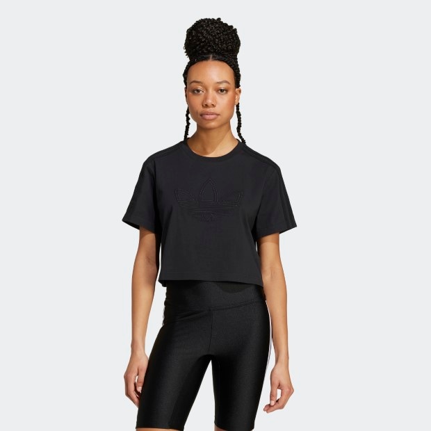 レディース ファイヤーバード トレフォイル クロップTシャツ