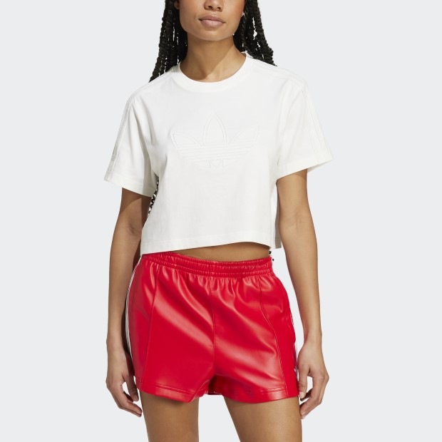 レディース ファイヤーバード トレフォイル クロップTシャツ