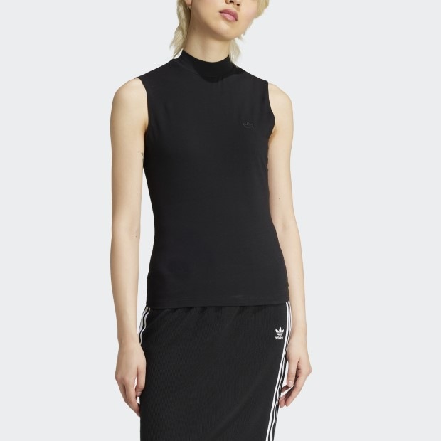 レディース プレミアム エッセンシャルズ ベースレイヤー トップ　ブラック　