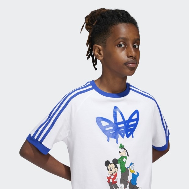 ジュニア ミッキーマウス 半袖Tシャツ ホワイト ｜すべての商品