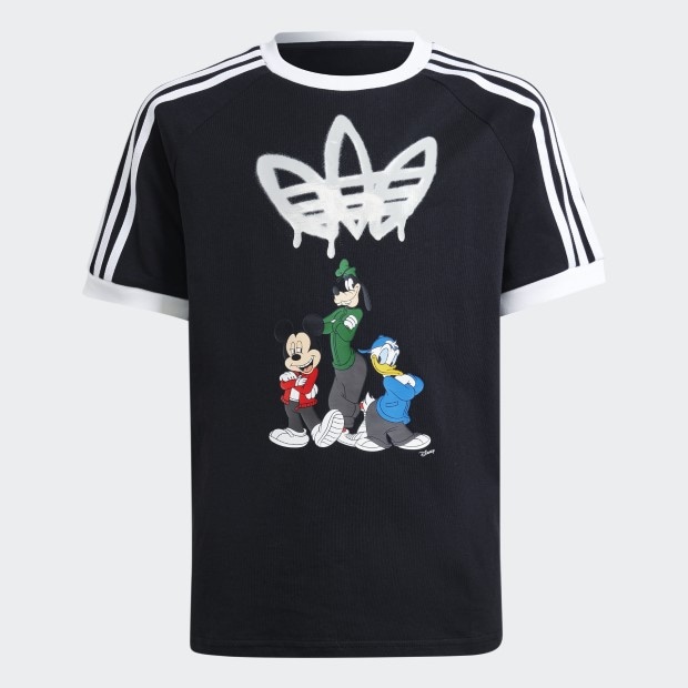 ジュニア ミッキーマウス 半袖Tシャツ ブラック ｜すべての商品
