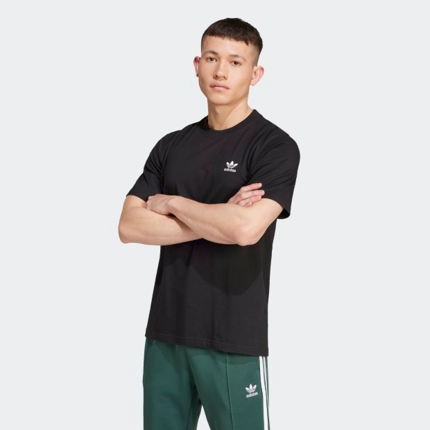 トレフォイル エッセンシャルズ 半袖Tシャツ ブラック ｜すべての商品