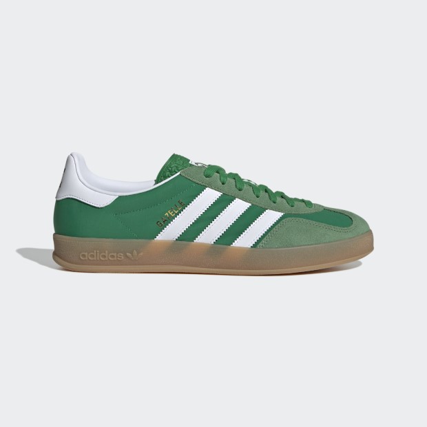 ガゼル インドア GAZELLE INDOOR njb72 グリーン×フットウェア