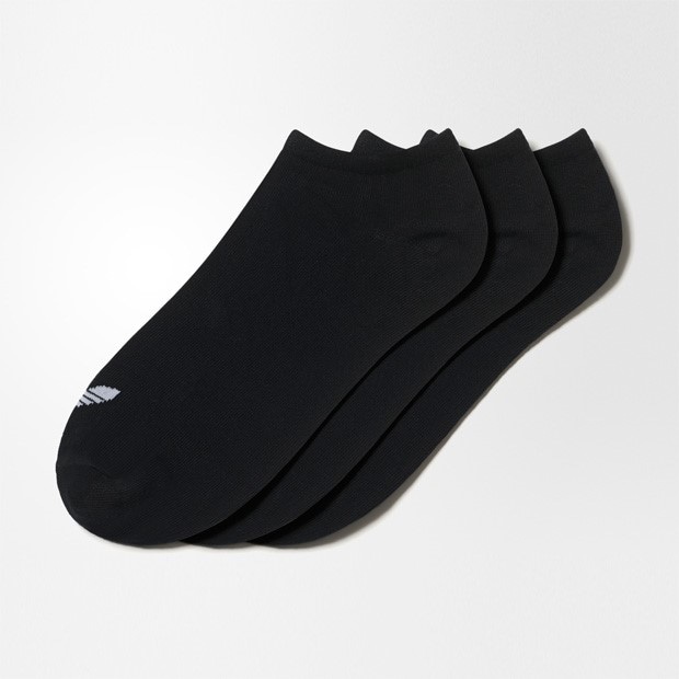 オリジナルス 靴下 ソックス TREFOIL LINER SOCKS　ブラック　