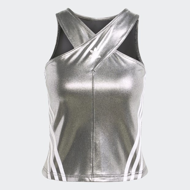 レディース Adilenium シーズン2 タンクトップ メタリックブラック