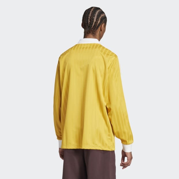 アディカラー ピケ サッカー長袖Tシャツ プリラブドイエロー