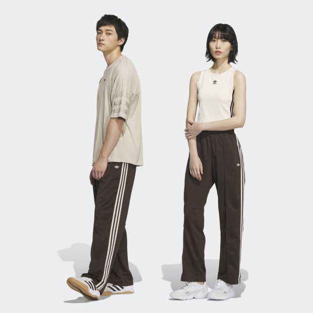adidas ベッケンバウアー トラックパンツ ダークブラウンXL ベッケンバウアー トラックパンツ ダークブラウン ｜アパレル
