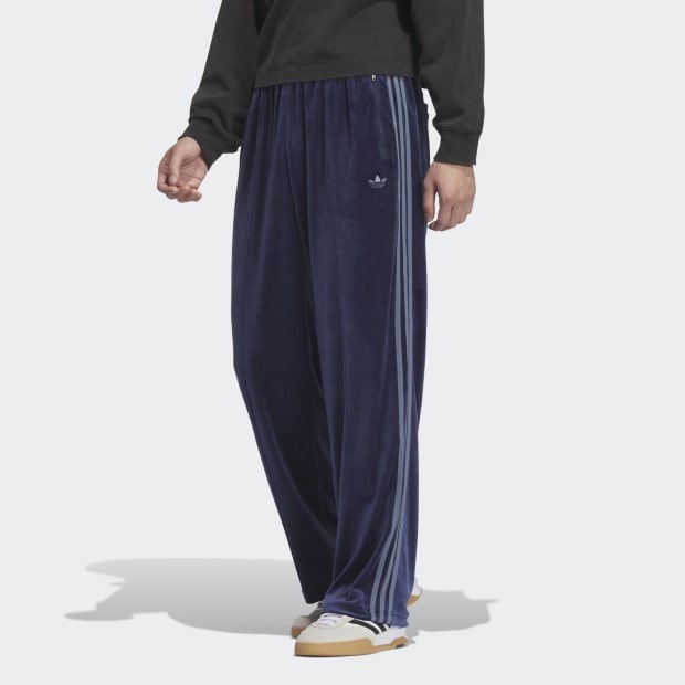 ベッケンバウアー ベロア トラックパンツ ナイトインディゴ ｜アパレル