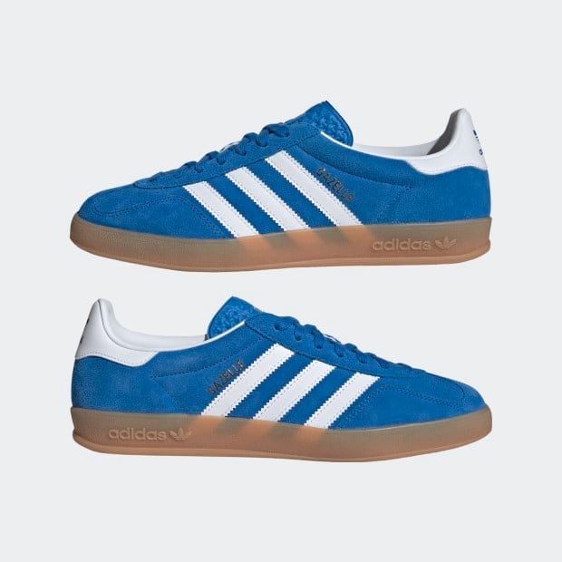 メンズ ガゼル インドア GAZELLE INDOOR nkt64　ブルーバード×クラウドホワイト　