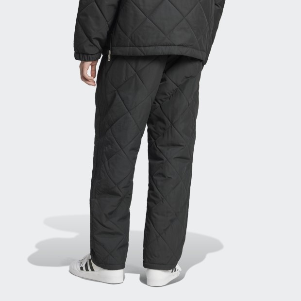 プレミアム エッセンシャルズ キルトパンツ ブラック ｜アパレル