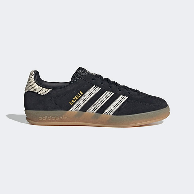 レディース ガゼル インドア GAZELLE INDOOR njj98　コアブラック×ワンダーホワイト　