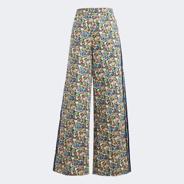 adidas LIBERTY LONDON 花柄カジュアルパンツ レディース リバティ ロンドン Liberty London ワイドレッグ