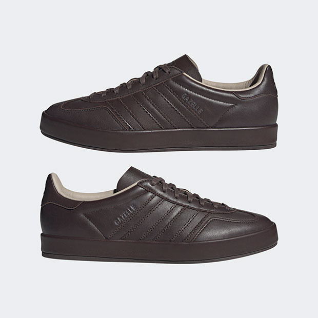 ガゼル インドア GAZELLE INDOOR nin10 ダークブラウン×ダークブラウン 