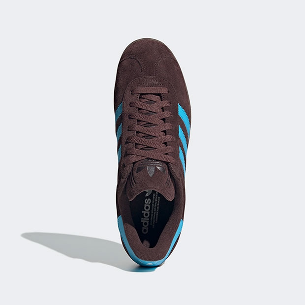 adidas スニーカー　ガゼル　jh5392 ブラウン　スカイラッシュ adidas GAZELLE SHADOW BROWN/SKY RUSH/FOOT WEAR WHITE