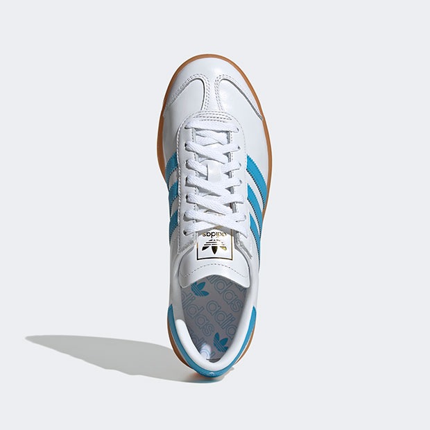 [ADIDAS] スニーカー ハンブルク HAMBURG ホワイト/スカイブルー アディダス ハンブルク / HAMBURG - ホワイト | アディダス ジャパン