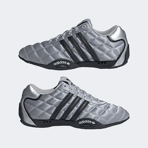 レディース アディレーサー ロー ADIRACER LO nnp85　シルバーメタリック×コアブラック　|レディース・ウィメンズ|シューズ