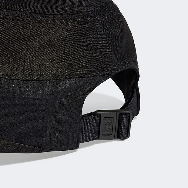 SAMPAIX 黒 キャップ (完売品) セレブ キャップ 帽子 ムラ染風 撥水ナイロン ラバーネーム ジェット