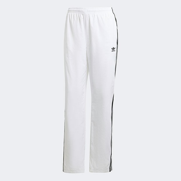 レディース アディダス オリジナルス ウーブントラックパンツ ホワイト