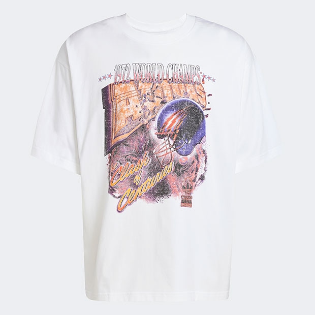 アディレニウム ADILENIUM シーズン 3 ファン半袖Tシャツ ホワイト