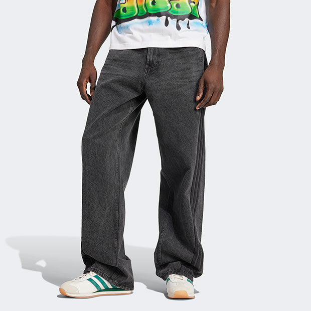 【adidas】アディレニウム ルーズデニム アディレニウム ADILENIUM シーズン 3 ルーズフィット デニム