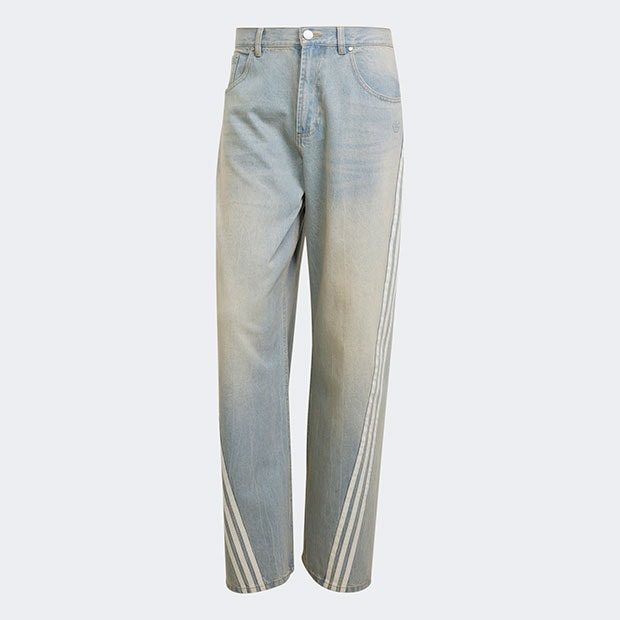 adidasアディレニウム　ルーズフィットパンツ　33インチDP662インディゴ アディレニウム ADILENIUM シーズン 3 ルーズフィット デニム