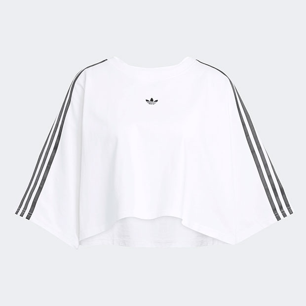 adidas★アディレニウム ボックス型オーバーサイズTシャツ レディース アディレニウム シーズン3 ボクシー オーバーサイズ
