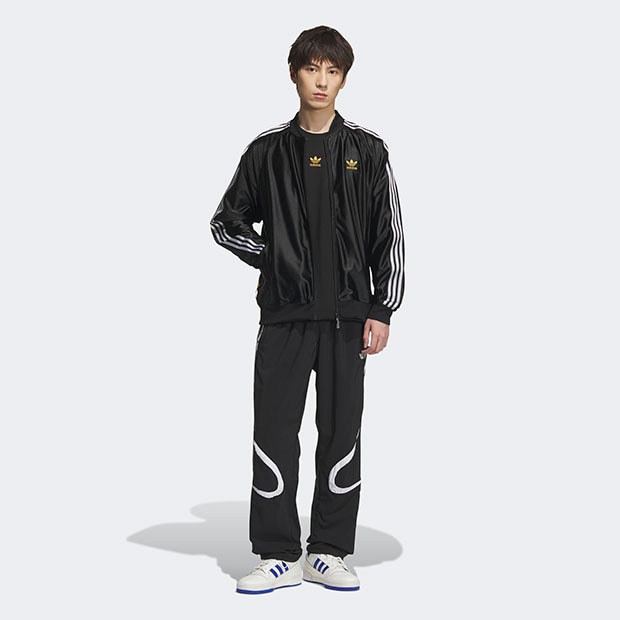 adidas W SST トラックトップ IJ5021 BLACK adidas（アディダス）の「adidas アディダス W SST TRACKTOP