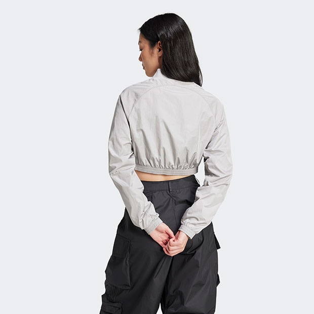 レディース アディカラー チームガイスト クロップド トラックトップ