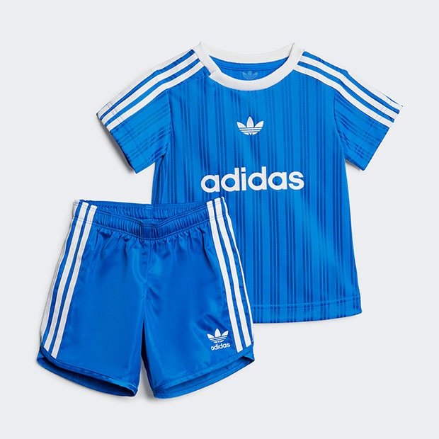 ジュニア サッカー 半袖Tシャツセット キッズ　ブルー　|キッズ・ジュニア|アパレル
