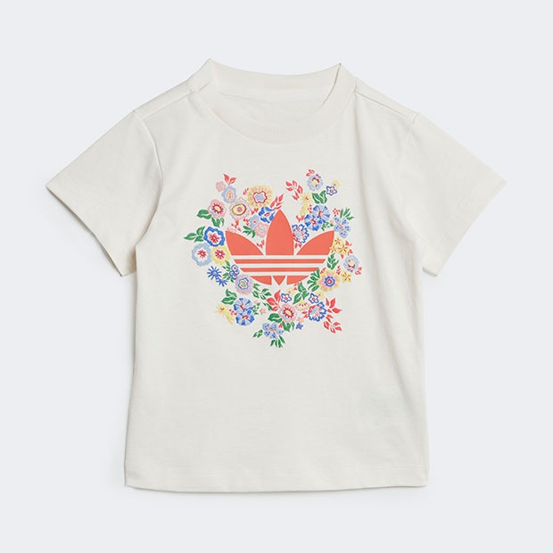 ジュニア リバティ ロンドン Liberty London ショーツ&Tシャツ セットアップ キッズ　クラウドホワイト　