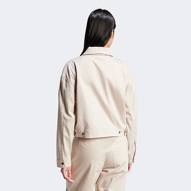 COS ベージュ クロップドジャケット S MINIMAL CROPPED JACKET ミニマルクロップドジャケット｜COS